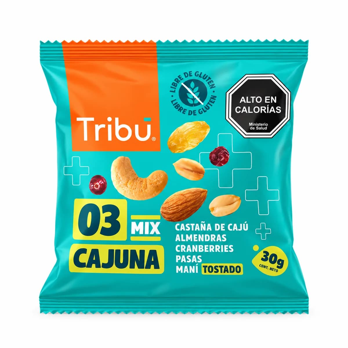Mix de frutos secos Cajuna Tribu 30 g