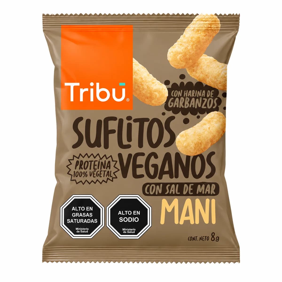 Suflitos Veganos Tribu Maní 8 g